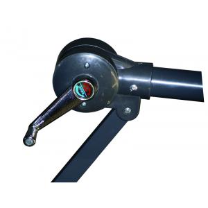 Zweefparasol Gemini 300 cm grijs